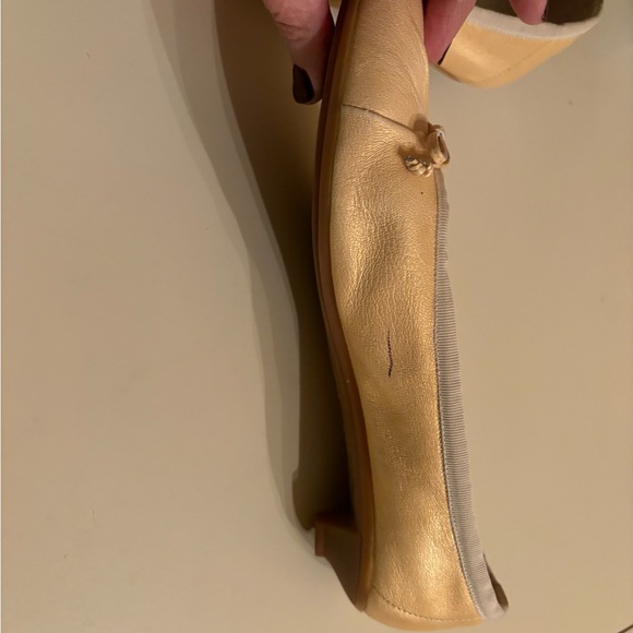 J. Logan yellow pearl kitten heels 35/6 - Picture 6 of 7